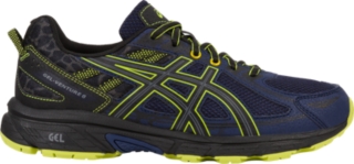 asics men's venture 6 trail running shoes