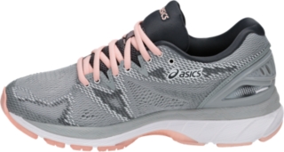 Women's GEL-Nimbus 20 | Mid Grey/Mid Grey/Seashell Pink | Running Shoes | ASICS