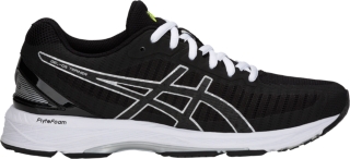 asics black trainers