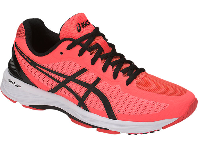 GEL DS TRAINER 23 | FLASH CORALBLACKCORALICIOUS | | ASICS asics Gel DS Trainer 23 T868N Laufschuh Damen blacksilver