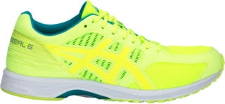 asics neon yellow running shoes