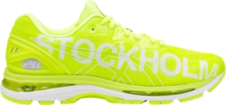 asics gel nimbus 18 flash yellow