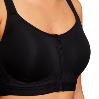 Lock Zip Bra Performance Black Women's Sports Bras ASICS