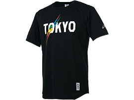 送料無料 Tシャツ（東京2020オリンピックエンブレム） ブラック メンズ_XA239X画像