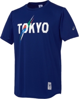 送料無料 Tシャツ（東京2020パラリンピックエンブレム） インディゴ メンズ_XA245Xの画像