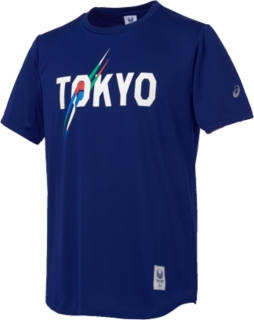 送料無料 Tシャツ（東京2020パラリンピックエンブレム） インディゴ メンズ_XA245X画像