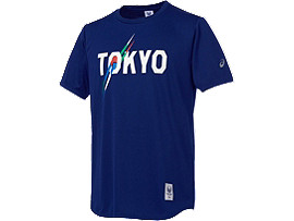 送料無料 Tシャツ（東京2020パラリンピックエンブレム） インディゴ メンズ_XA245X画像