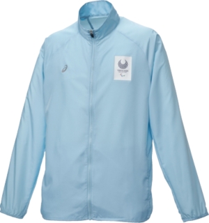 送料無料  ウインドジャケット（東京2020パラリンピックエンブレム） サックス_XA284X